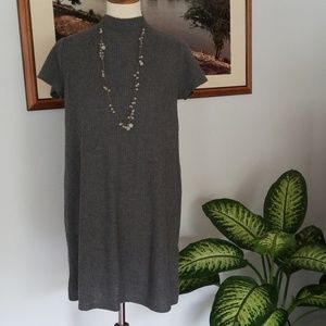 📸 Chorcoal Knit Mini Dress